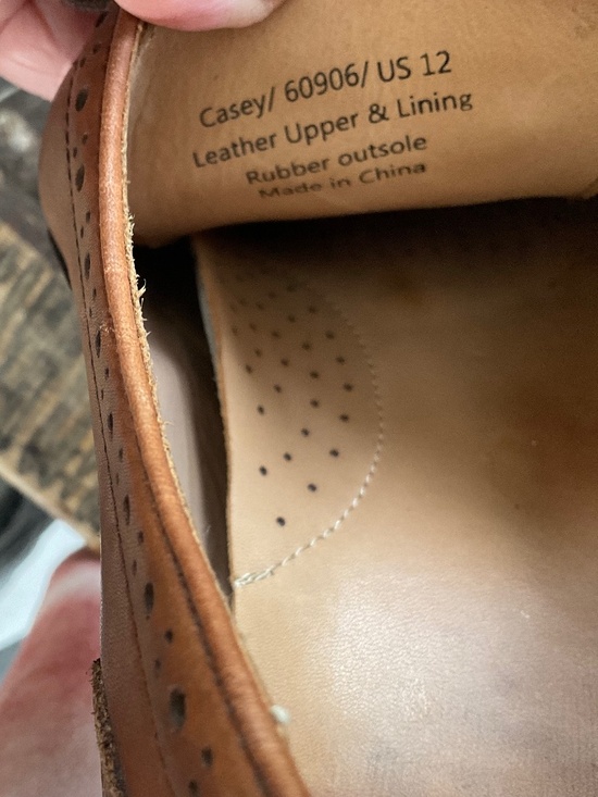 Men’s shoe Warfield&Grand size 12.Tan. main image 7
